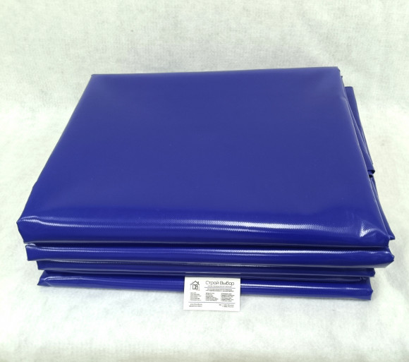 Полог ПВХ 650 г/м2 с люверсами - 6x10м
